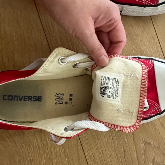 Red Converse - Picture 3 of 4